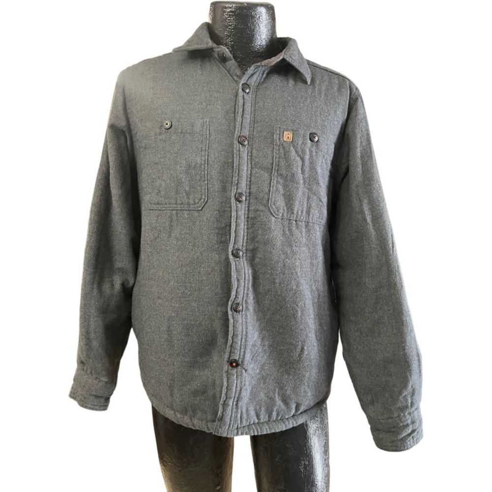 Coleman Sherpa Lined Button Down Shirt Jacket, Size S